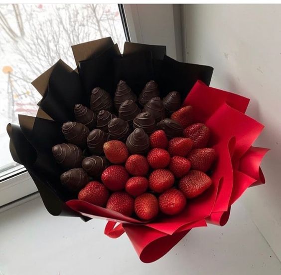 Bouquet de fresas