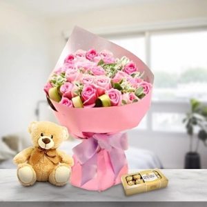 Bouquet rosado